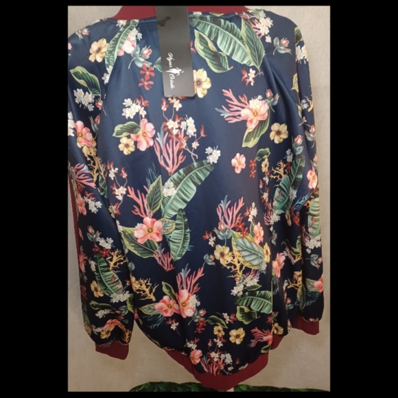 Agnes Orinda Floral Jacket (NWT) - Picture 4 of 7